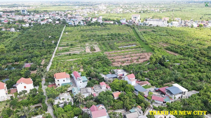 Flycam thực tế 2 dự án Thanh Hà New City Hải Dương