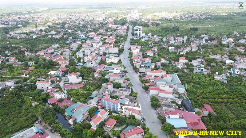 Flycam thực tế 4 dự án Thanh Hà New City Hải Dương
