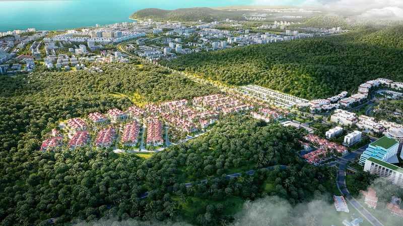 Phối cảnh 2 dự án Sun Tropical Villages Bãi Kem - Wellness Second Homes Phú Quốc