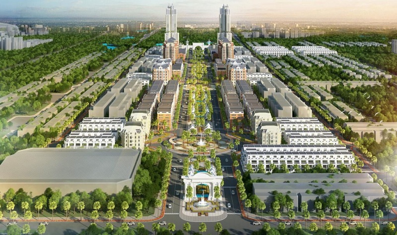 Phối cảnh dự án FLC Square World Bắc Giang