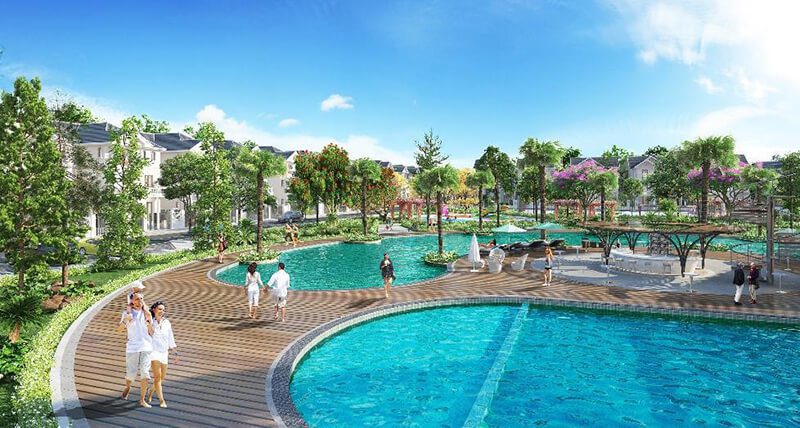 Bể bơi dự án Times Garden Vĩnh Yên Residences