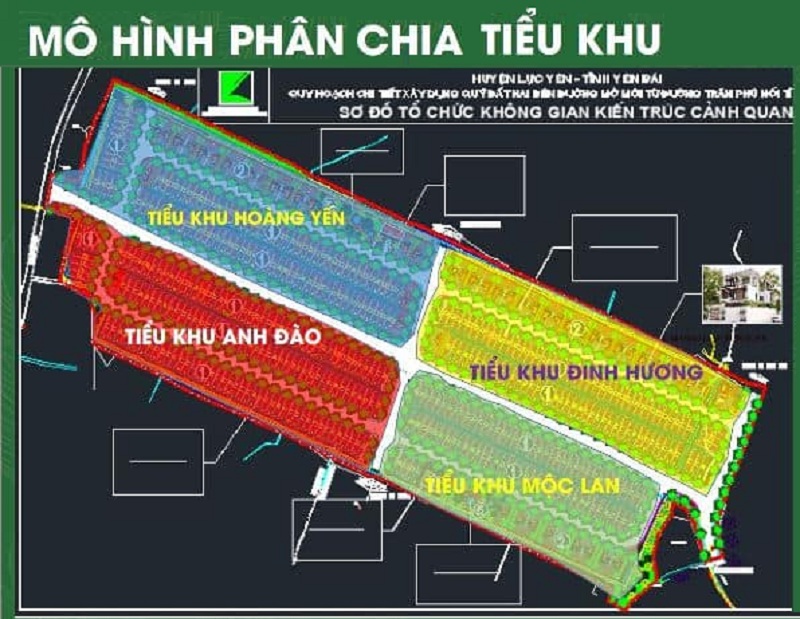 Quy hoạch phân khu dự án TNR Stars City Lục Yên - Yên Bái