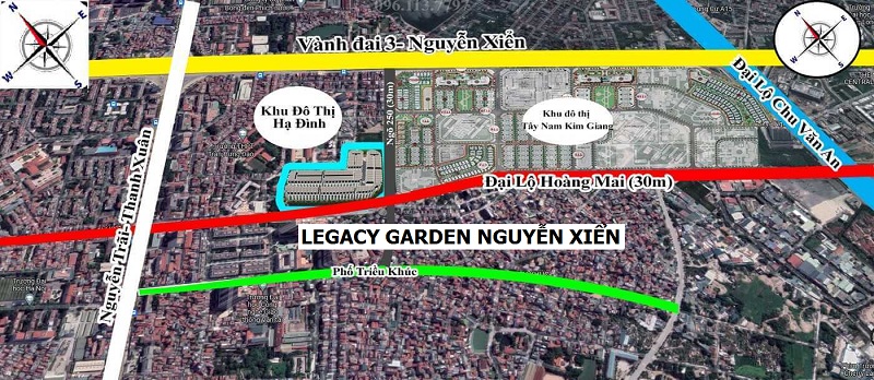 Kết nối dự án Legacy Garden 214 Nguyễn Xiển