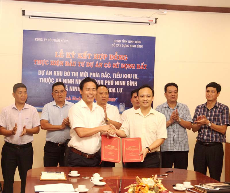 Lễ ký kết dự án Khu Đô Thị Kosy Ninh Bình - Ninh Nhất