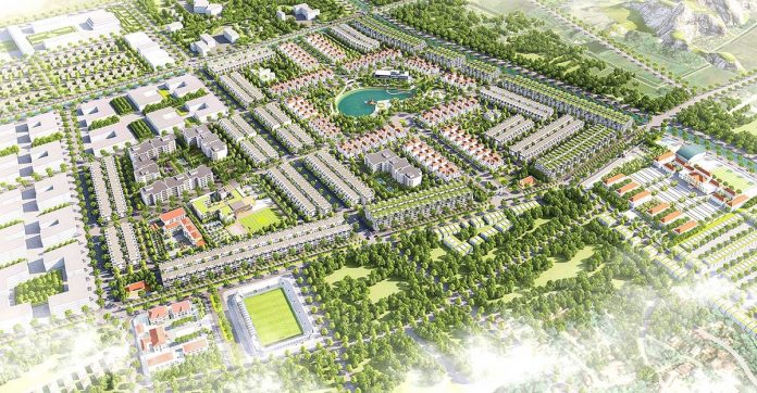 Phối cảnh dự án Khu Đô Thị Kosy Ninh Bình - Ninh Nhất