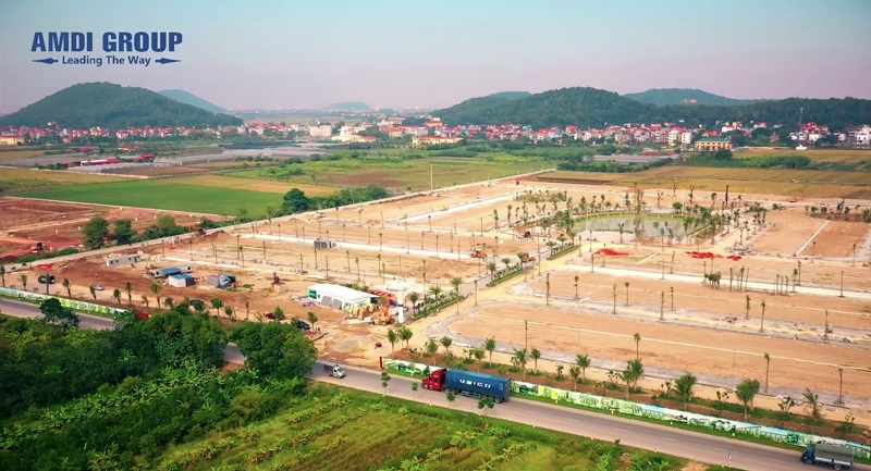 Ảnh thực tế 3 dự án AMDI Green City Tiên Du - Bắc Ninh