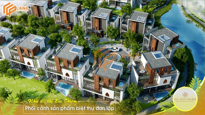 Phối cảnh biệt thự đơn lập dự án Gami Eco Charm Đà Nẵng