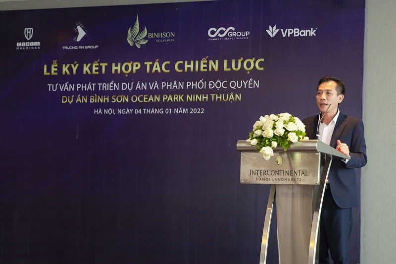 Lễ ký kết dự án Bình Sơn Ocean Park Ninh Chữ - Ninh Thuận