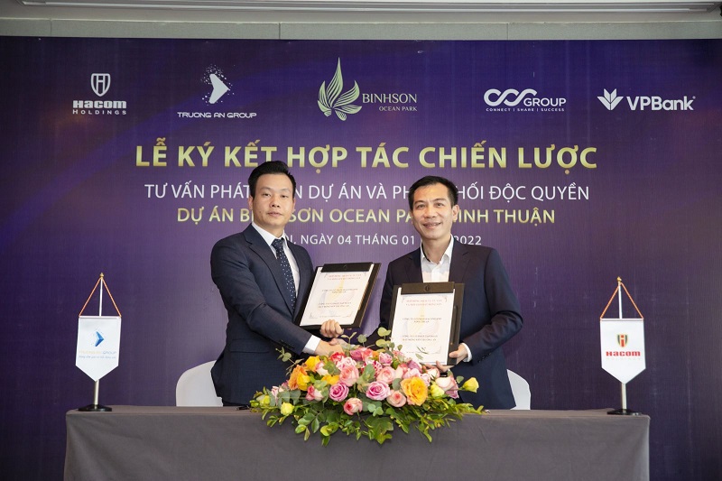 Lễ ký kết 2 dự án Bình Sơn Ocean Park Ninh Chữ - Ninh Thuận