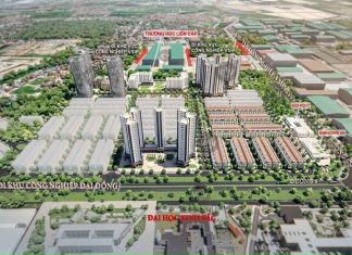 Phối cảnh dự án Vietsing Square VSIP Từ Sơn - Bắc Ninh