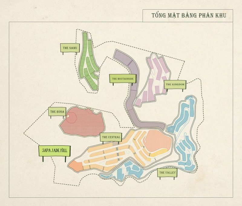 Quy hoạch phân khu Sapa Jade Hill Resort & Spa