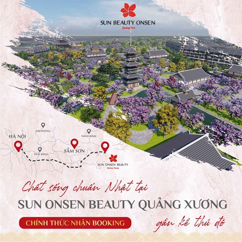 Ra mắt dự án Sun Beauty Onsen Quảng Yên - Quảng Xương - Thanh Hóa