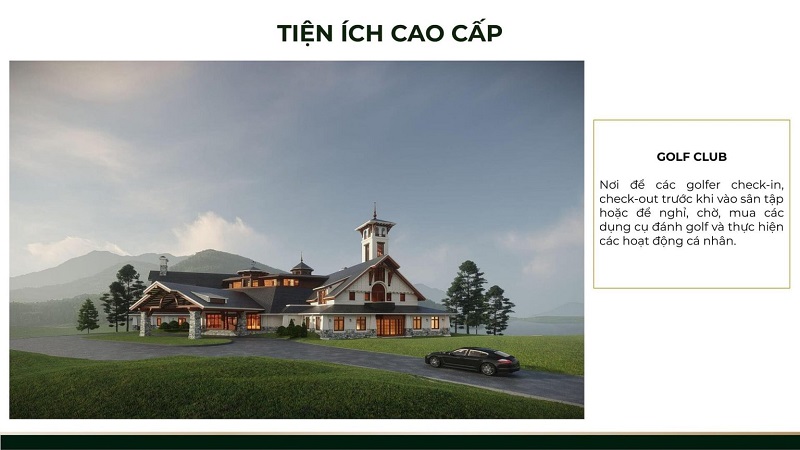 Tiện ích cao cấp dự án Thanh Lanh Valley Golf & Resort Tam Đảo