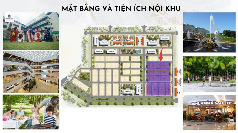 Tiện ích dự án Vietsing Square VSIP Từ Sơn - Bắc Ninh