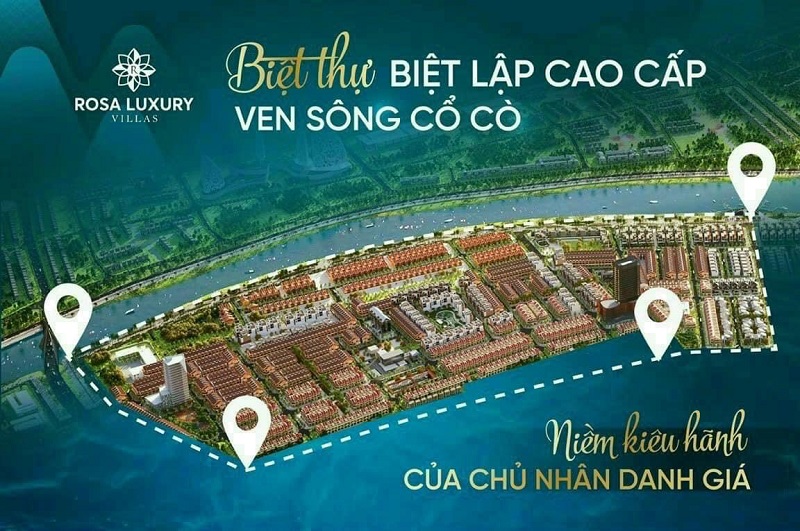 Mở bán dự án Đất Nền Rosa Luxury Villas ven sông Cổ Cò - Quảng Nam