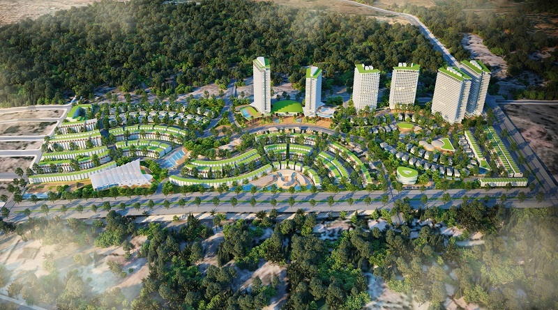 Phối cảnh dự án Mũi Né Summerland Resort Phan Thiết.