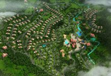 Phối cảnh dự án Viên Nam Resort Hoà Bình