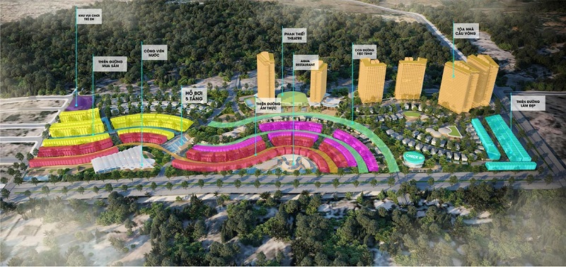 Quy hoạch dự án Mũi Né Summerland Resort Phan Thiết