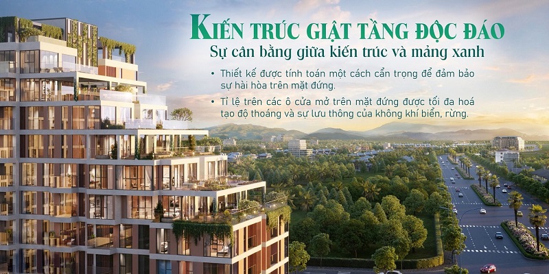 Kiến trúc dự án Passo Garden Dương Đông - Phú Quốc Nam Group