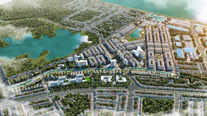 Phối cảnh 1 dự án HP Naia City Móng Cái - Quảng Ninh