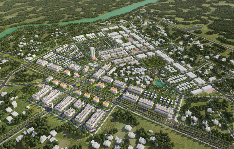 Phối cảnh 4 dự án HP Naia City Móng Cái - Quảng Ninh