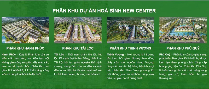 Quy hoạch dự án Khu đô thị Thống Nhất - Hoà Bình New Center
