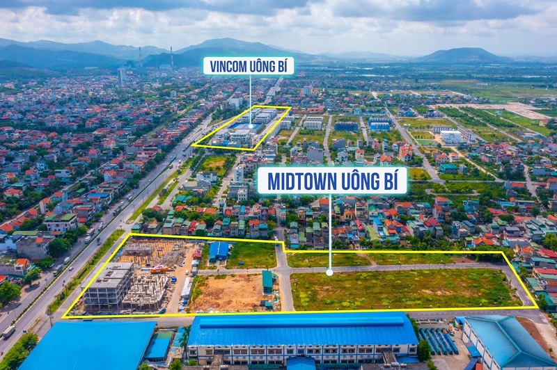 Ảnh thực tế dự án Midtown One Yên Thanh - Uông Bí