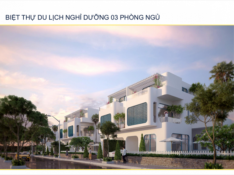 Biệt thự 3PN dự án Thera Premium Tuy Hoà - Phú Yên