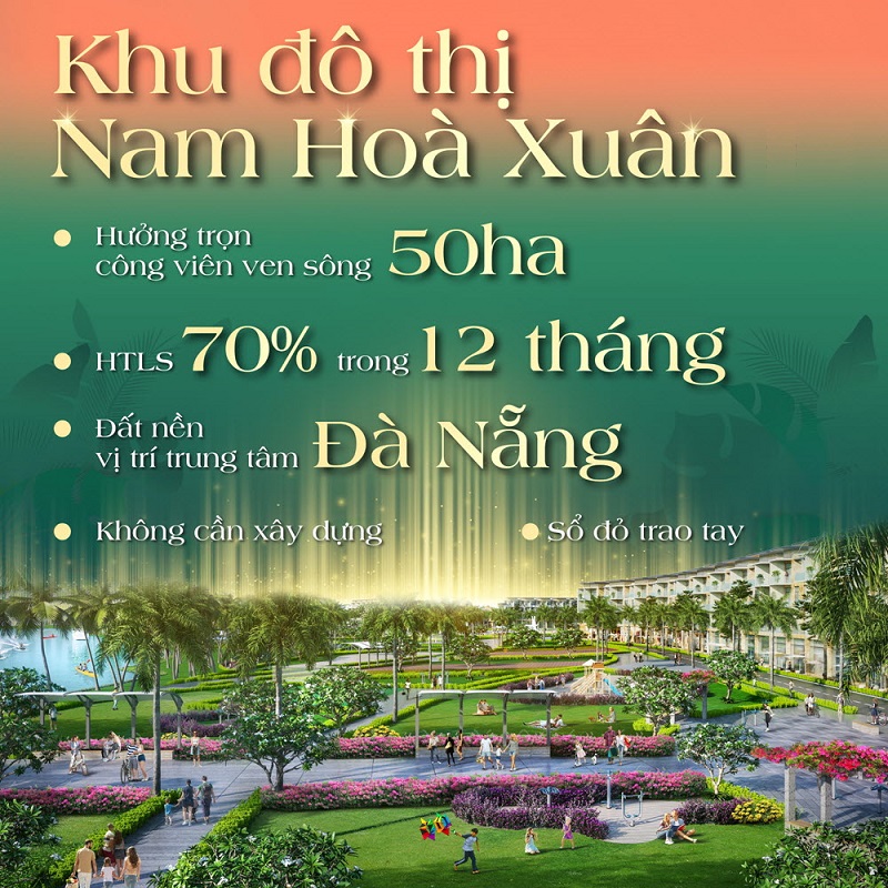 Mở bán dự án Sun Riverpolis Nam Hoà Xuân - Đà Nẵng