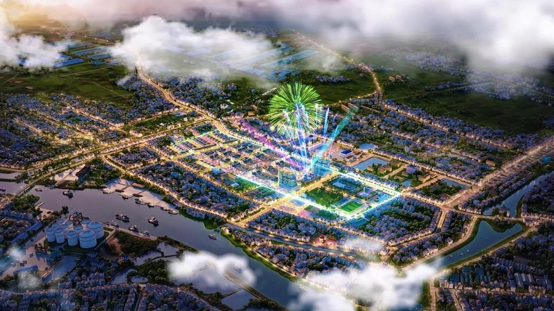 Phối cảnh 2 dự án Era Central City Diêm Điền - Thái Bình