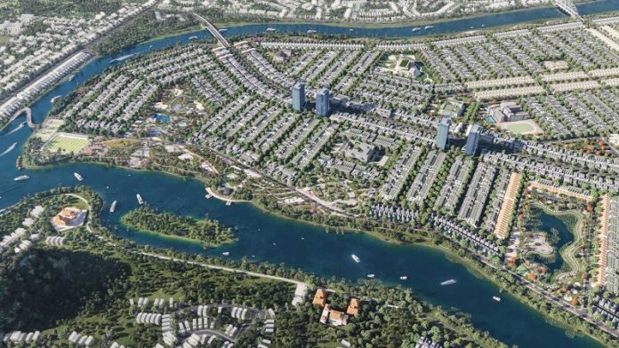Phối cảnh tổng thể dự án Sun Riverpolis Nam Hoà Xuân - Đà Nẵng