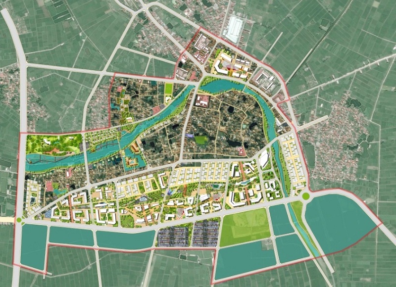 Quy hoạch khu nhà ở Văn Phú Gia Bình - Bắc Ninh