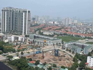 Ảnh tiến độ thực tế dự án KeplerLand Mỗ Lao TSQ