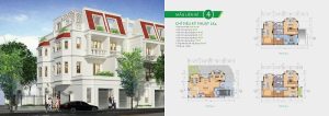 Thiết kế liền kề 4-2 dự án Tây Mỗ Residences - Nam Từ Liêm