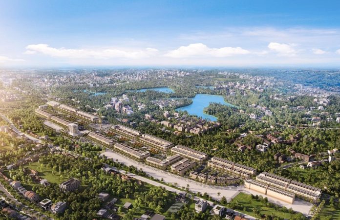 Phối cảnh dự án Âu Cơ Park City - Phú Thọ