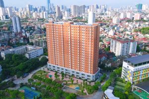 Ảnh thực tế 3 toà nhà chung cư CT3 Nghĩa Đô - Hoàng Quốc Việt