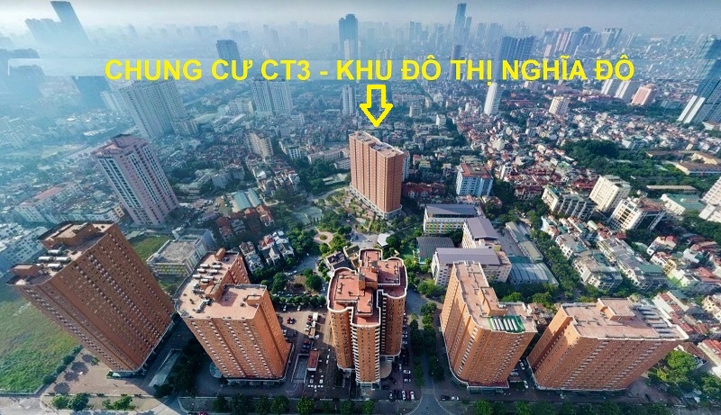 Ảnh thực tế căn hộ chung cư CT3 Nghĩa Đô - Hoàng Quốc Việt