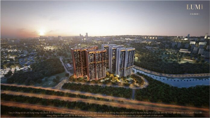 Phối cảnh Lumi Hanoi Capitaland