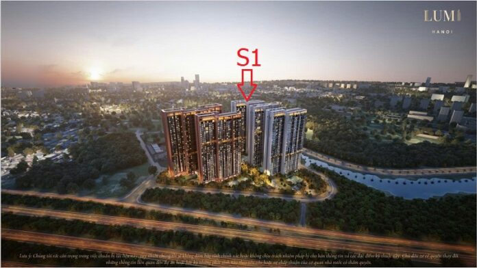 Toà S1 Lumi Signature giai đoạn 1 Lumi Hanoi
