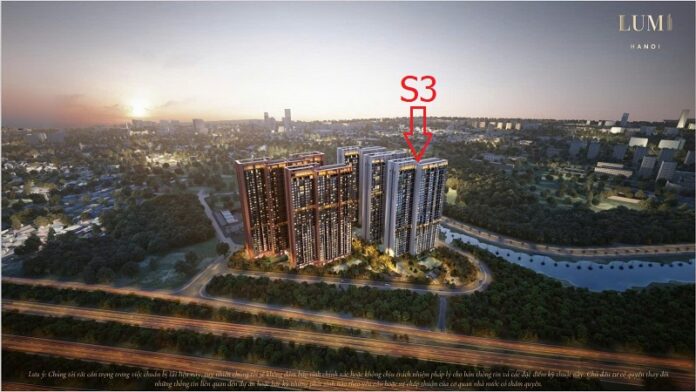 Toà S3 Lumi Signature giai đoạn 1 Lumi Hanoi